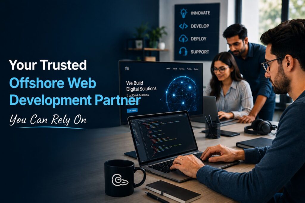 Professional offshore web development team providing custom website and software development services for Australian businesses
